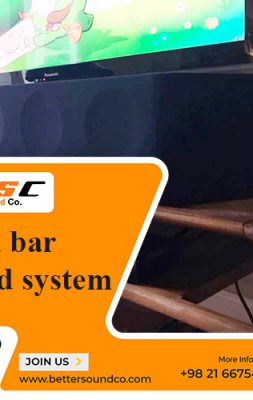 Sound bar sound system
