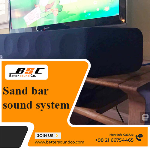 Sound bar sound system