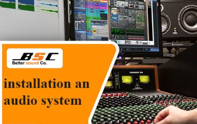 installation an audio system